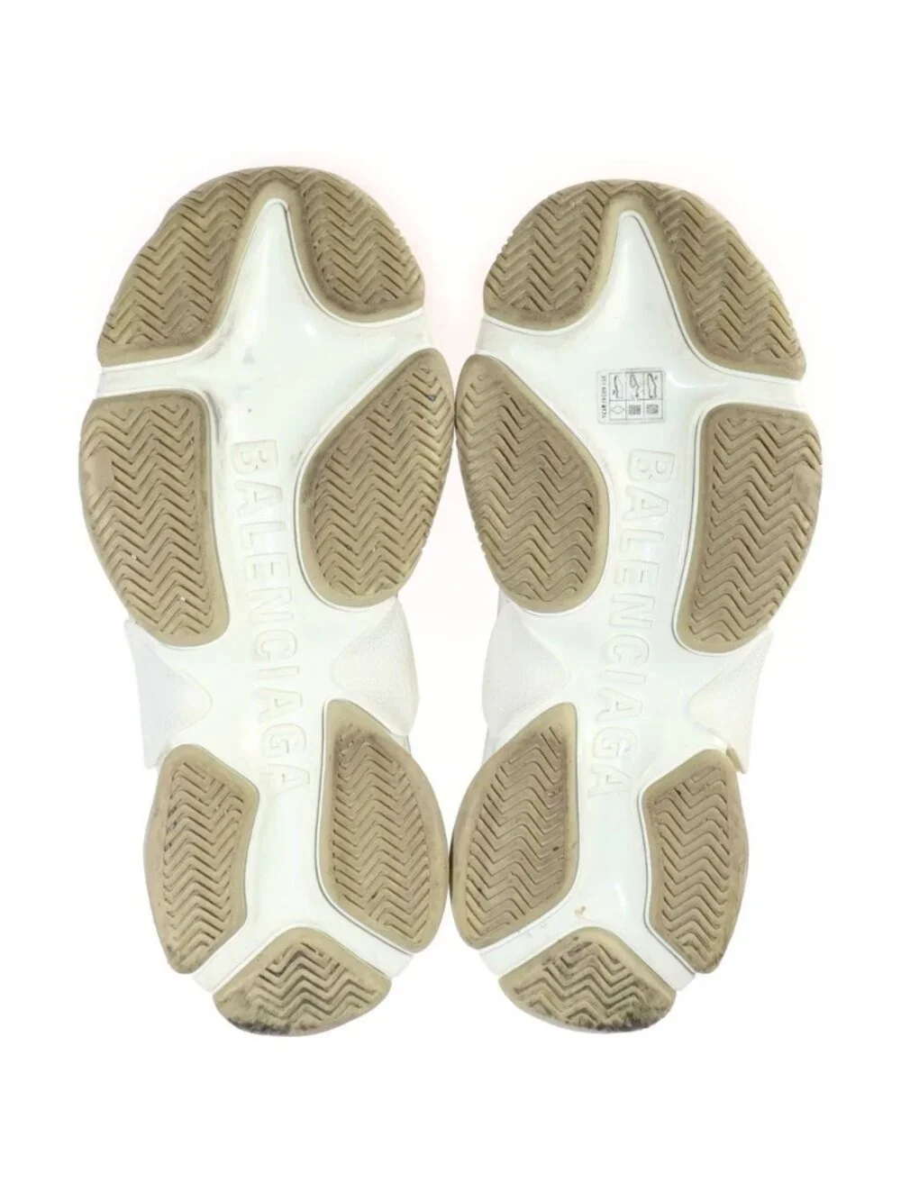 Gucci the Hacker Project Triple S Sneakers Beige